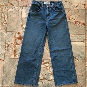 Reformation Louise Jean in Baltic Wash